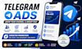 do organic telegram promotion telegram marketing and telegram ads