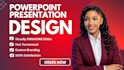 design a professional powerpoint presentation, pitch deck,