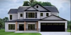 design contemporary style, elevation visualize, basement plan,photorealistic cgi