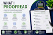 proofread and edit your english text manually