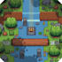 create 8bit 16bit pixel art background tileset tilemap 2d top down game assets