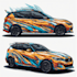 create racing car wrap, itasha wrap design