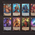 design card game, board game card frame design
