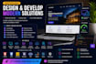 design and develop a modern responsive website