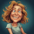draw a caricature portrait illustration