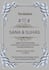 make wedding reception cards and mockup