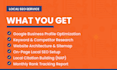 optimise google business profile and do local SEO for small business