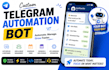 build a telegram automation bot with python