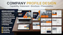 design construction company profile brochure presentation, capability statement