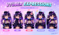 design your vtuber character model with emotes and badges