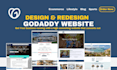 godaddy website design godaddy website redesign godaddy website godaddy airo