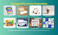 create flyers, event graphics, and promotional designs