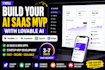 build ai saas mvp, web app, or startup using lovable ai