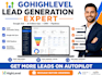 do gohighlevel lead generation setup google ads sync ai follow ups pipelines