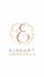 design elegant feminine floral and monogram logo