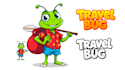 create awesome travel bug logo with free source file