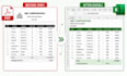 convert PDF to editable word, excel, and powerpoint