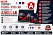 convert figma, PSD, xd designs to angular responsive website