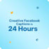 write 5 engaging english facebook captions in 24 hours