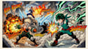 create illustration art in my hero academia style