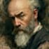 make artistic oil painting on oil canvas