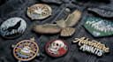 make custom halloween embroidery patches, spooky iron on and sew on patches