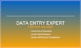 do data entry excel web research accurately