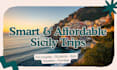 create a custom sicily travel itinerary with budget tips