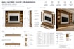 create millwork shop drawings with cut lists and assembly details