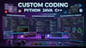 do expert python programming, java programming, and cpp projects