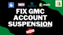 fix google merchant center product disapproval fix gmc suspension