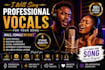 sing and arrange gospel choir background vocal harmonies