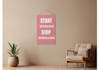 design  aesthetic quote posters for wall art and prints