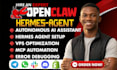 openclaw hermes agent openclaw setup hermes ai agent ai automation on vps server