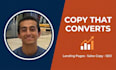 write high converting landing page copy