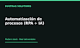 automatización de procesos rpa ia