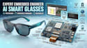design ai smart glasses pcb, embedded firmware, ble and camera hardware