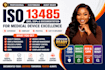 prepare iso 13485 qms, sops and medical device documentation