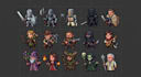 create pixel art characters, pixel sprite sheets, and pixel art animation