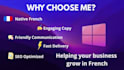 write compelling french website content
