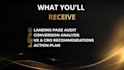 audit your landing page to increase conversions