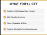 write SEO blog posts and articles that rank on google for UK USA busin