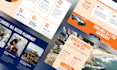design and develop a home service website that convert