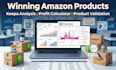 find winning amazon fba products with deep analysis