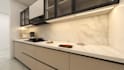 design a modern modular kitchen with 3d renderings