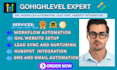 ghl automation, ghl workflows, ghl website, ghl lead sync, hubspot integration