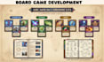do professional board game design tabletop game card game development game asset