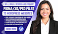 do figma, xd, PSD, html to wordpress, convert figma to wordpress website
