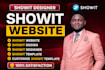 redesign your showit website, update, customize showit design