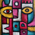 illustration expresionism art, graffity, abstract